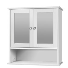 NEW DOUBLE MIRROR CABINET WITH