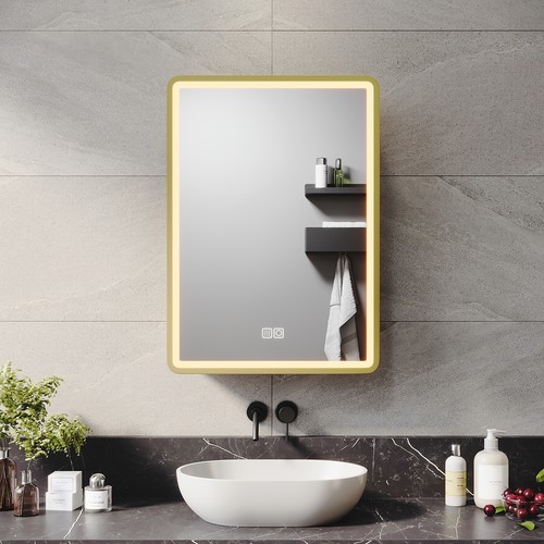 Led bathroom mirror cabinet - mirror,
