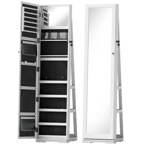 360 swivel jewellery cabinet - 360°,