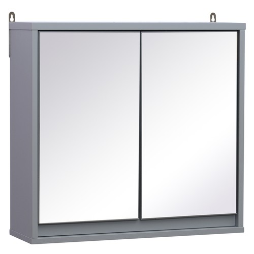 Homcom wall mounted mirror - mounted,