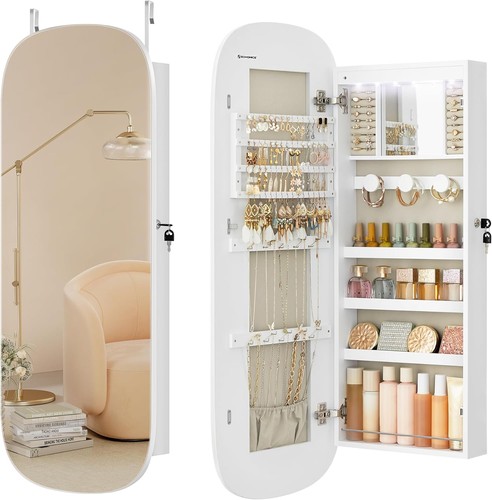 Songmics led mirror with - led,